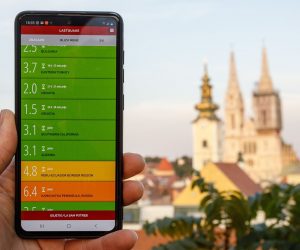 16.09.2020., Zagreb - EMSC: Earthquakes for mobile, aplikacija za pracenje potresa.
Photo: Davor Puklavec/PIXSELL