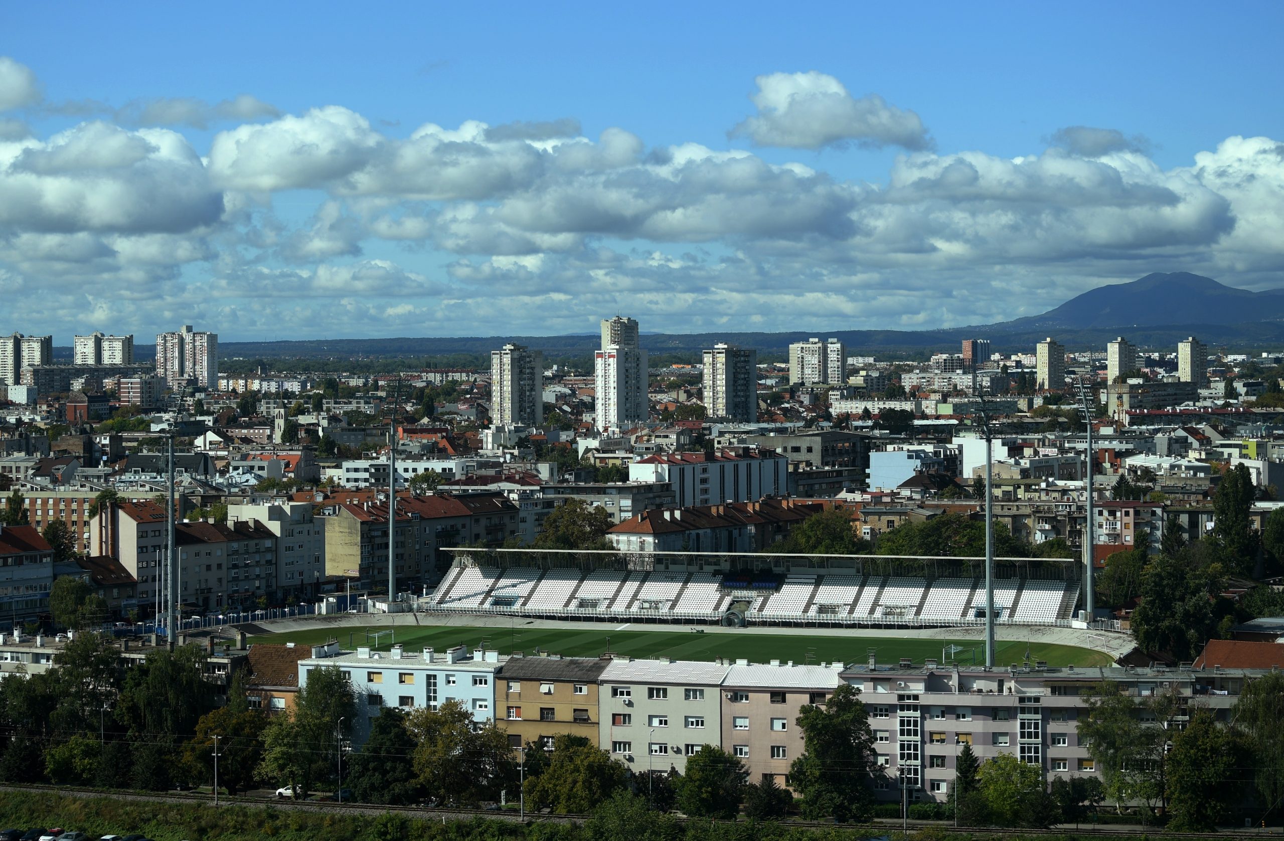 26.09.2019., Zagreb - Cibonin toranj, stadion u kranjcevicevoi ulici. 
Photo: Marko Lukunic/PIXSELL