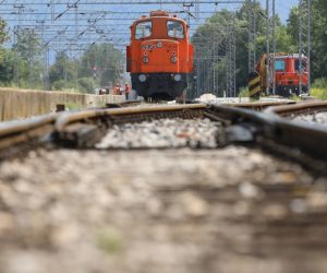 27.08.2020., Savski Marof - Zeljeznicka pruga s lokomotivom. Photo: Robert Anic/PIXSELL