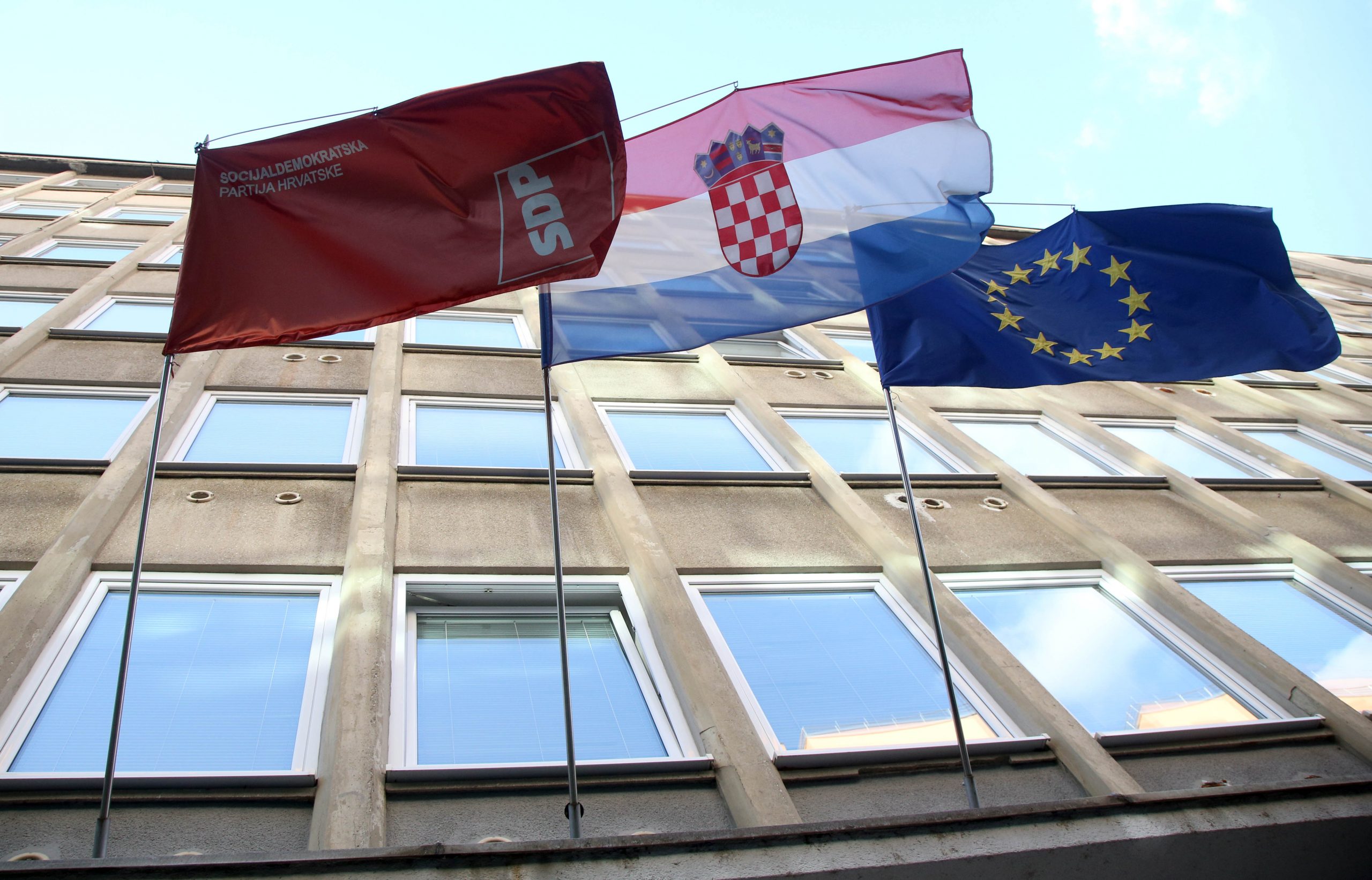 Zagreb, 6.10.2020 - Sjednica Predsjedništva SDP-a. Na slici središnjica SDP-a
Foto HINA/ Dario GRZELJ/ dag