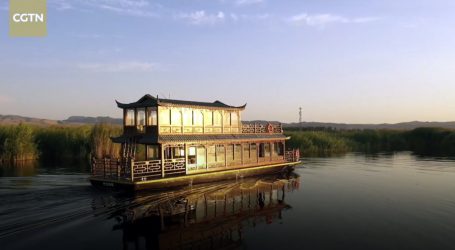 Zadivljujući prizori na jezeru Bosten u zapadnoj Kini