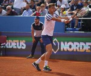 21.06.2020., Zadar - Teniski turnir Adria Tour. Novak Djokovic i Nino Serdarusic. Photo: Marko Dimic/PIXSELL