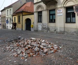22.03.2020., Mesnicka ulica, Zagreb - Ostecenja na zgradama nakon snaznog potresa u Zagrebu. 
Photo: Josip Regovic/PIXSELL