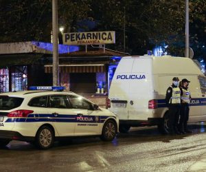 27.10.2020., Zagreb - Oko 22 sata policija je dobila dojavu o tucnjavi nekoliko ljudi u naselju Vrapce. Jedna je osoba mrtva dok je jedna ozlijedjena. Policijski ocevid je u tijeku. Photo: Marko Prpic/PIXSELL