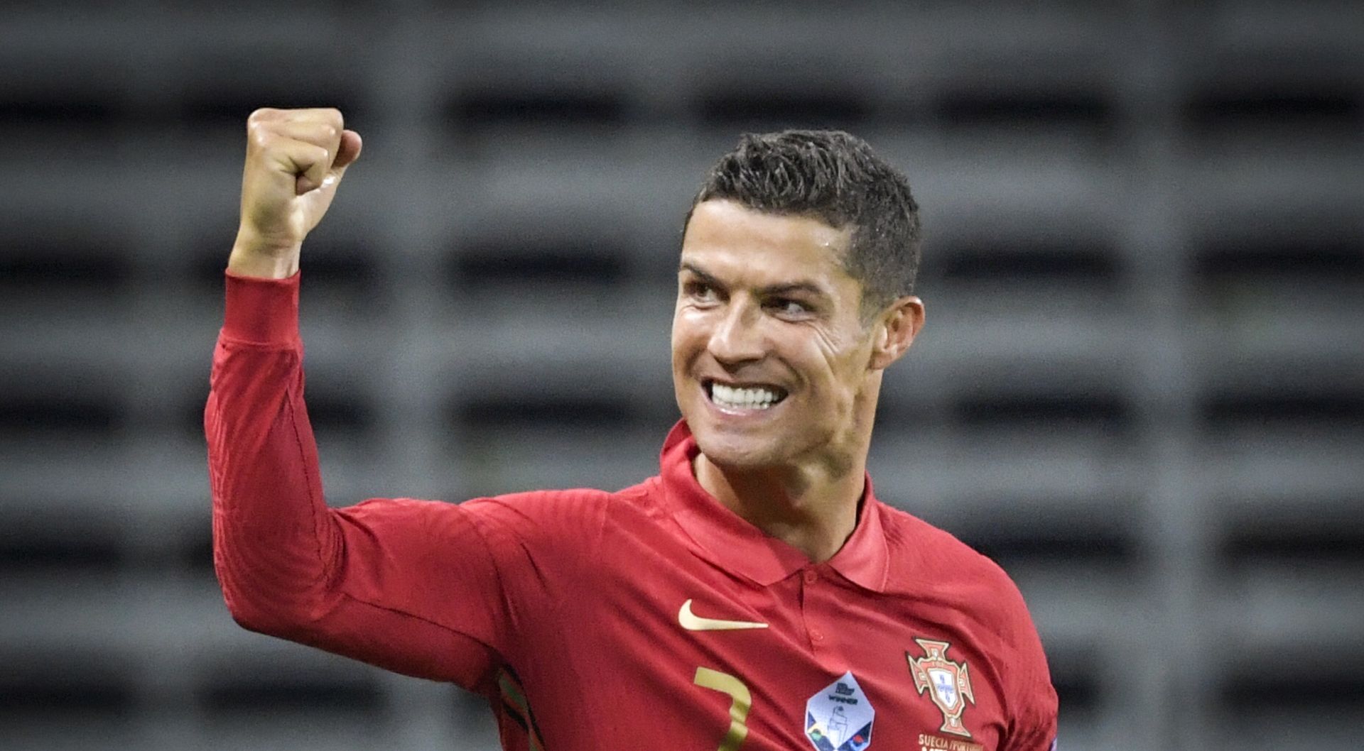 epa08786662 (FILE) - Portugals Cristiano Ronaldo celebrates after scoring during the UEFA Nations League, division A, group 3 soccer game betwween Sweden and Portugal at Friends Arena in Stockholm, Sweden, 08 September 2020 On 30 October 2020 Juventus FC announced that Cristiano Ronaldo has recovered from COVID-19. 'Cristiano Ronaldo carried out a check with a diagnostic test (swab) for Covid 19 -reads a statement from Juventus- The exam provided a negative result. The player has, therefore, recovered after 19 days and is no longer subjected to home isolation'.  EPA/Janerik Henriksson/TT SWEDEN OUT SWEDEN OUT *** Local Caption *** 56328032