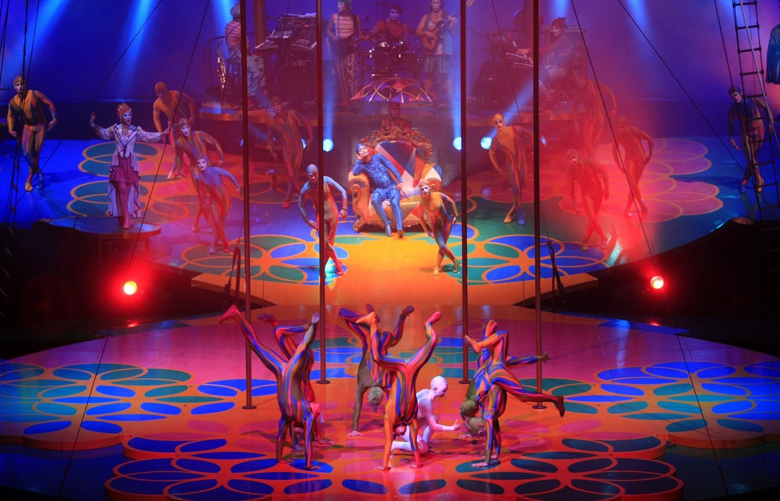 17.11.2010., Zagrebacka Arena, Zagreb - Cirque du Soleil, najpoznatija umjetnicka kolonija na svijetu nastupla je pred zagrebackom publikom.
Photo: Slavko Midzor/PIXSELL