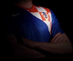06. 04. 2012., Zagreb - Dres hrvatske nogometne reprezentacije, ilustracija. 
Photo: Danijel Berkovic/PIXSELL