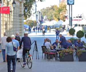 Vukovar: Atmosfera u gradu u kojem je za sutra najavljen veliki prosvjed branitelja 12.10.2018., Vukovar - Atmosfera u gradu u kojem je za sutra najavljen veliki prosvjed branitelja. Photo: Sanjin Strukic/PIXSELL
