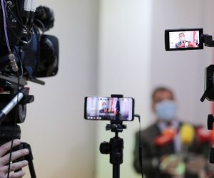 19.10.2020., Zagreb -Ministar Vili Beros i Krunoslav Capak odrzali su konferenciju nakon zoom sastanka s ravnateljima bolnica.
Photo: Emica Elvedji/PIXSELL
