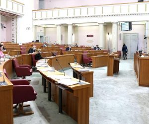 20.11.2020., Zagreb - Sabor je 4. sjednicu nastavio raspravom o izmjenama i dopunama Zakona o clanarinama u turistickim zajednicama. Photo: Patrik Macek/PIXSELL