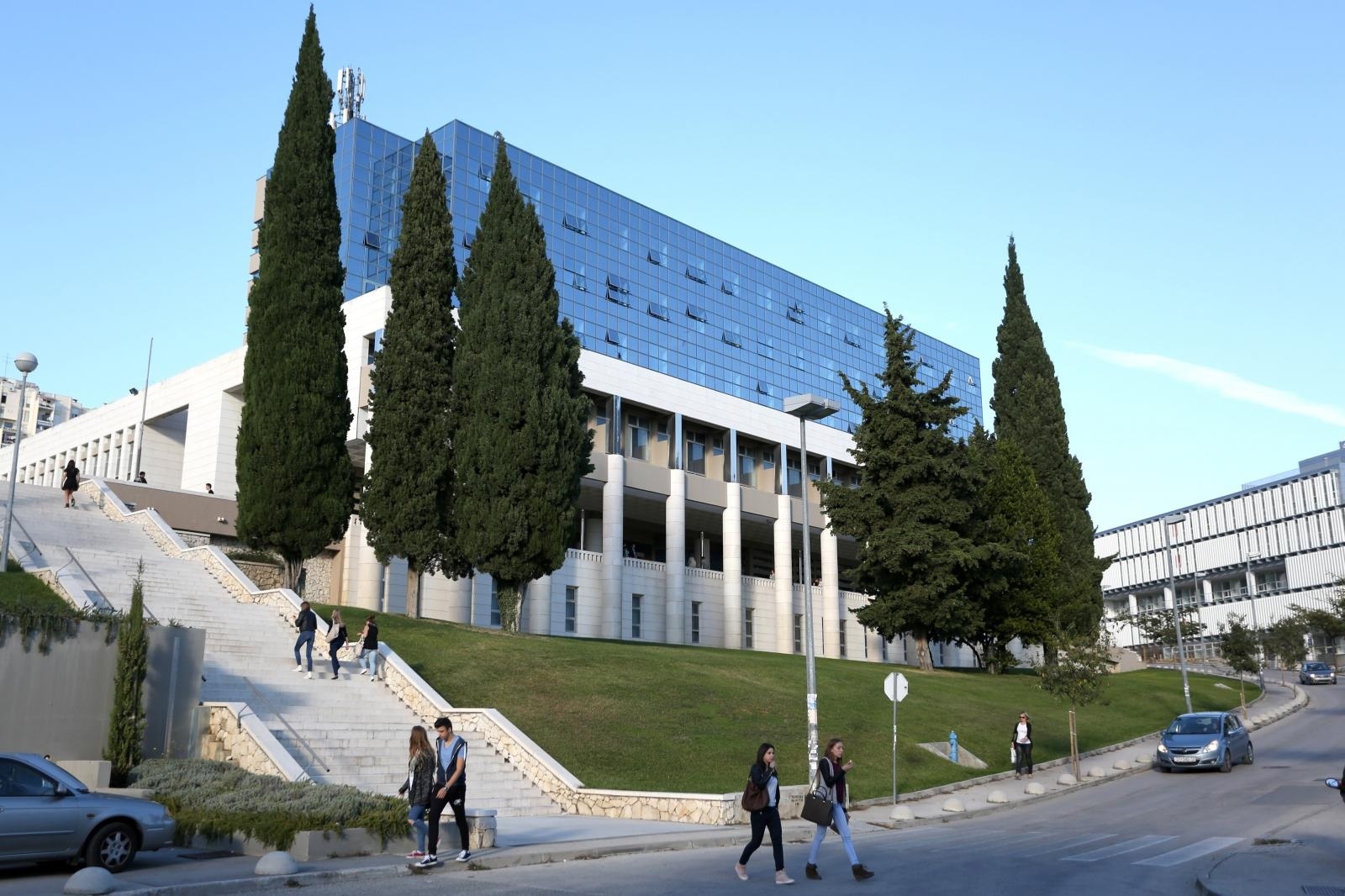 04.11.2015., Split - Sveucilisni kampus. Ekonomski fakultet.
Photo: Miranda Cikotic/PIXSELL,