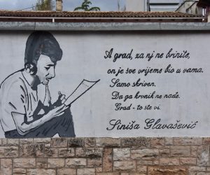 11.11.2019., Pula - Grafit posvecen Vukovaru u Vukovarskoj ulici. Photo: Dusko Marusic/PIXSELL