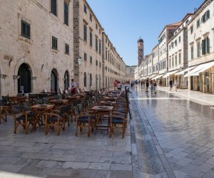 10.09.2020., Stara gradska jezgra, Dubrovnik - Poluprazna gradska jezgra.
Photo: Grgo Jelavic/PIXSELL