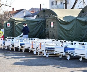 24.11.2020., Varazdin- U Opcu bolnicu Varazdin stigli novi kreveti za Covid-19 pacijente.
Photo: Vjeran Zganec Rogulja/PIXSELL