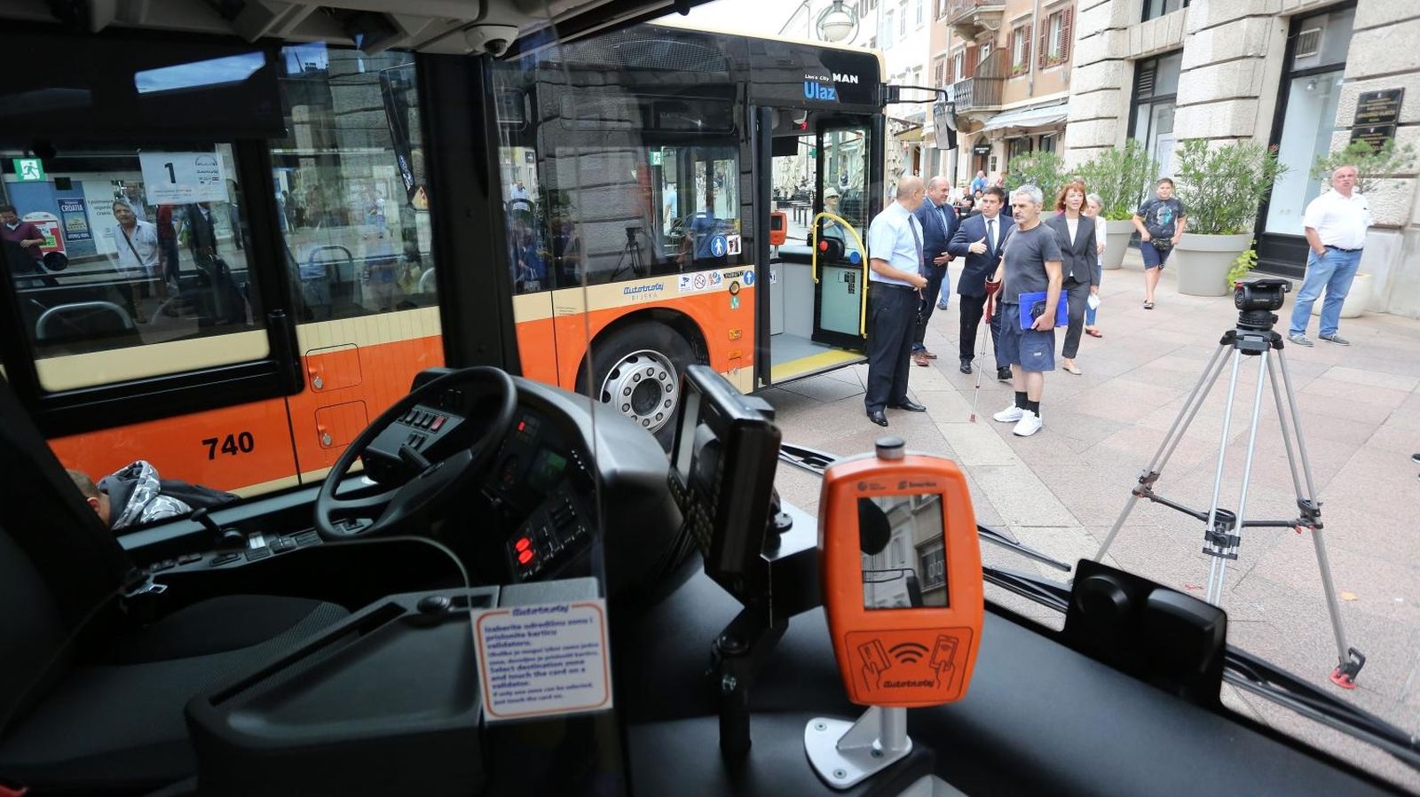 06.09.2019., Rijeka - Komunalno drustvo Autotrolej predstavilo je na Korzu 9 novih autobusa marke MAN. Photo:Goran Kovacic/PIXSELL