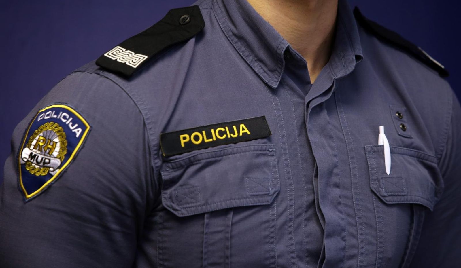 13.11.2019., Split - Djelatnik policije
 Photo: Miranda Cikotic/PIXSELL