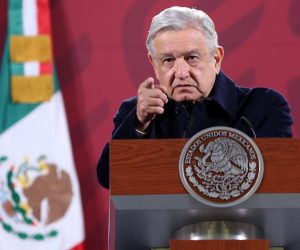 epa08885322 Mexican President Andres Manuel Lopez Obrador offers his morning press conference at the National Palace, in Mexico City, Mexico, 15 December 2020. Lopez Obrador announced that he finally recognized Joe Biden's victory in the 03 November US presidential elections.  EPA/Sashenka Gutierrez
