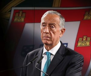 epa08932242 (FILE) - Portugal's President Marcelo Rebelo de Sousa, during the announcement of his decision to  run again for Portugal's Head of State in the elections of 24 January 2021, in Lisbon, Portugal, 07 December 2020 (reissued 12 January 2021). According to media reports, president of Portugal Marcelo Rebelo de Sousa tested positive for COVID-19.  EPA/MANUEL DE ALMEIDA / POOL