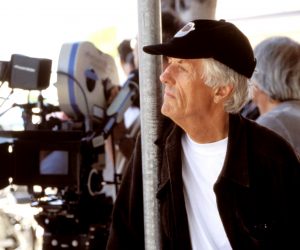 Director Michael Apted on the set of ENOUGH, 2002
(c) Columbia.  Courtesy Everett Collection.