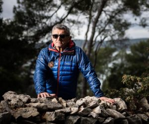 05.01.2021., Split - Alpinist Stipe Bozic.
Photo: Milan Sabic/PIXSELL