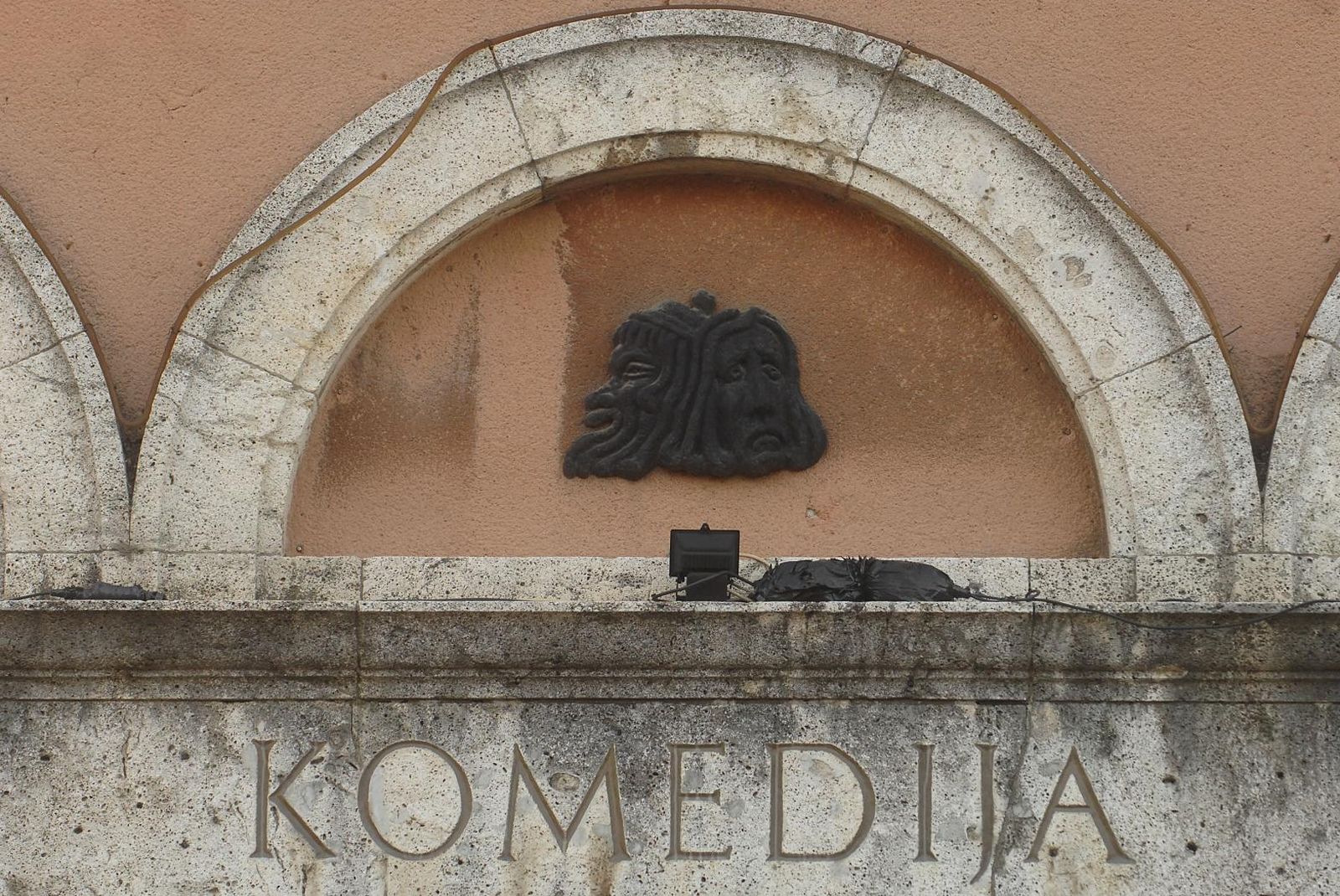 06.08.2012., Zagreb, - Kazaliste Komedija, zgrada. 
Photo: Luka Stanzl/PIXSELL