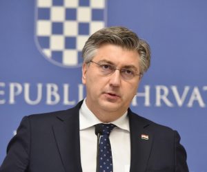 22.01.2021., Zagreb - Premijer Andrej Plenkovic odrzao je konferenciju za medije u Vladi RH. 
Photo: Davorin Visnjic/PIXSELL