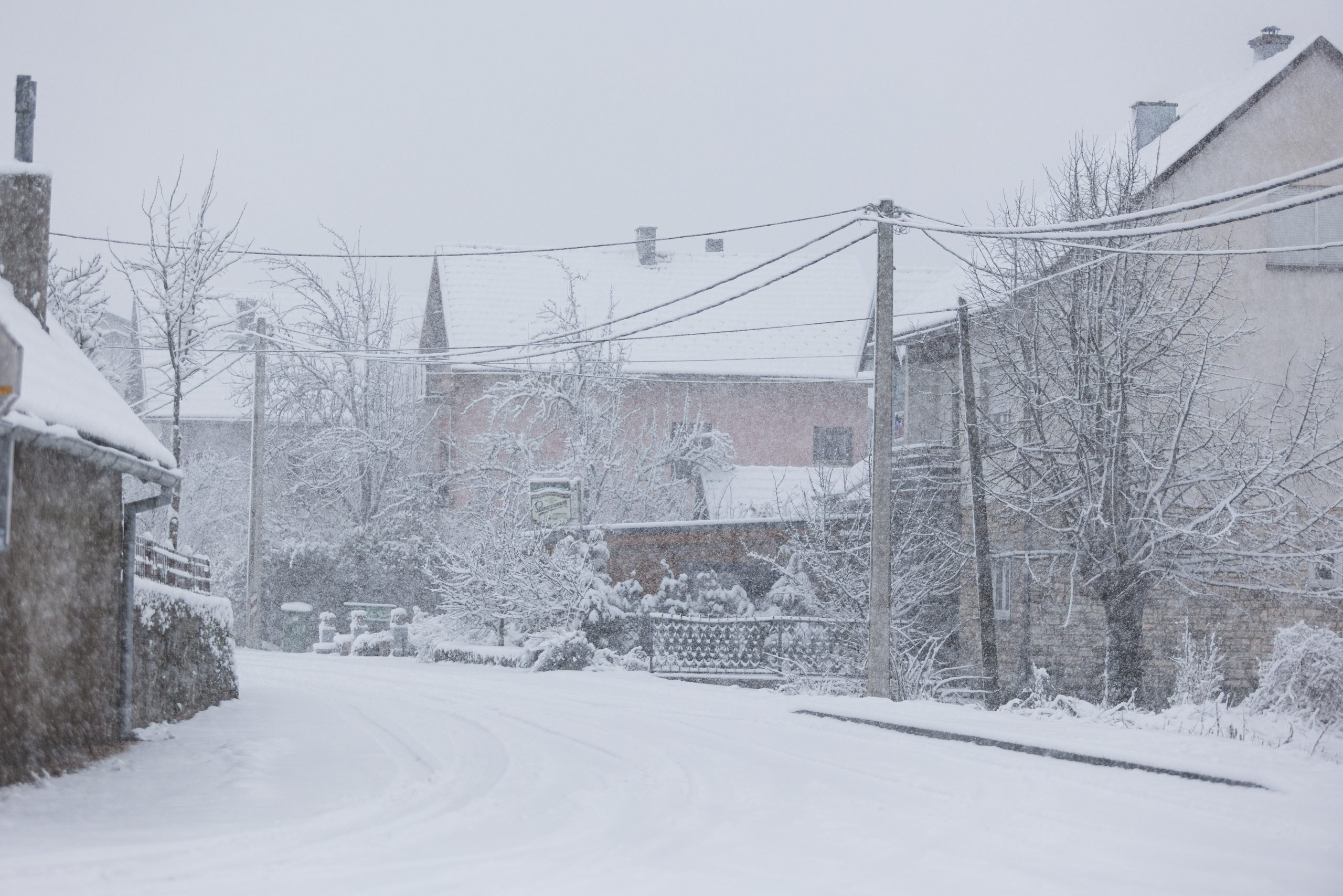 25.01.2021.Gracac - Snijeg u Gracacu. Photo: Marko Dimic/PIXSELL
