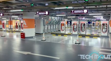 Šangaj: Tesla ima najveću stanicu za punjenje električnih automobila