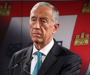epa08932242 (FILE) - Portugal's President Marcelo Rebelo de Sousa, during the announcement of his decision to  run again for Portugal's Head of State in the elections of 24 January 2021, in Lisbon, Portugal, 07 December 2020 (reissued 12 January 2021). According to media reports, president of Portugal Marcelo Rebelo de Sousa tested positive for COVID-19.  EPA/MANUEL DE ALMEIDA / POOL