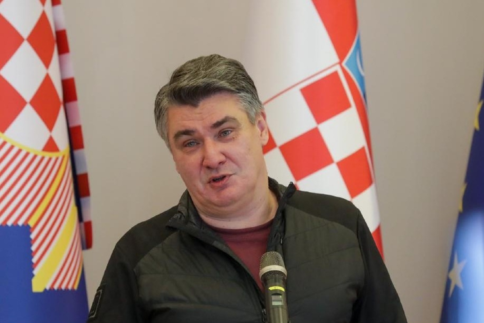 07.01.2021., Zagreb - Predsjednik Republike Zoran Milanovic javno se cijepio protiv koranavirusa. Photo: Robert Anic/PIXSELL