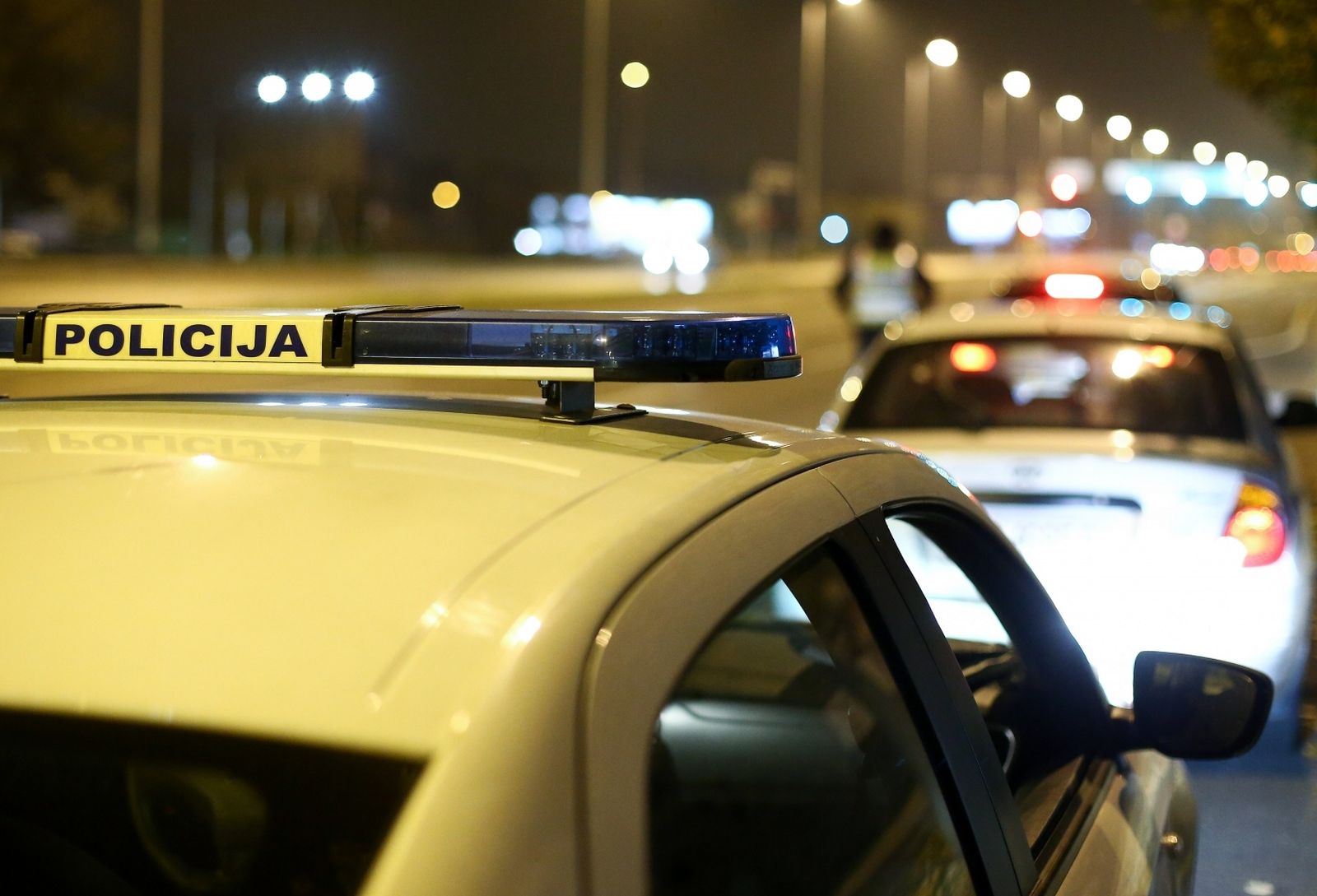 11.11.2020., Zagreb -  Policija zaustavlja i provjerava vozace povodom Martinja.
Photo: Matija Habljak/PIXSELL