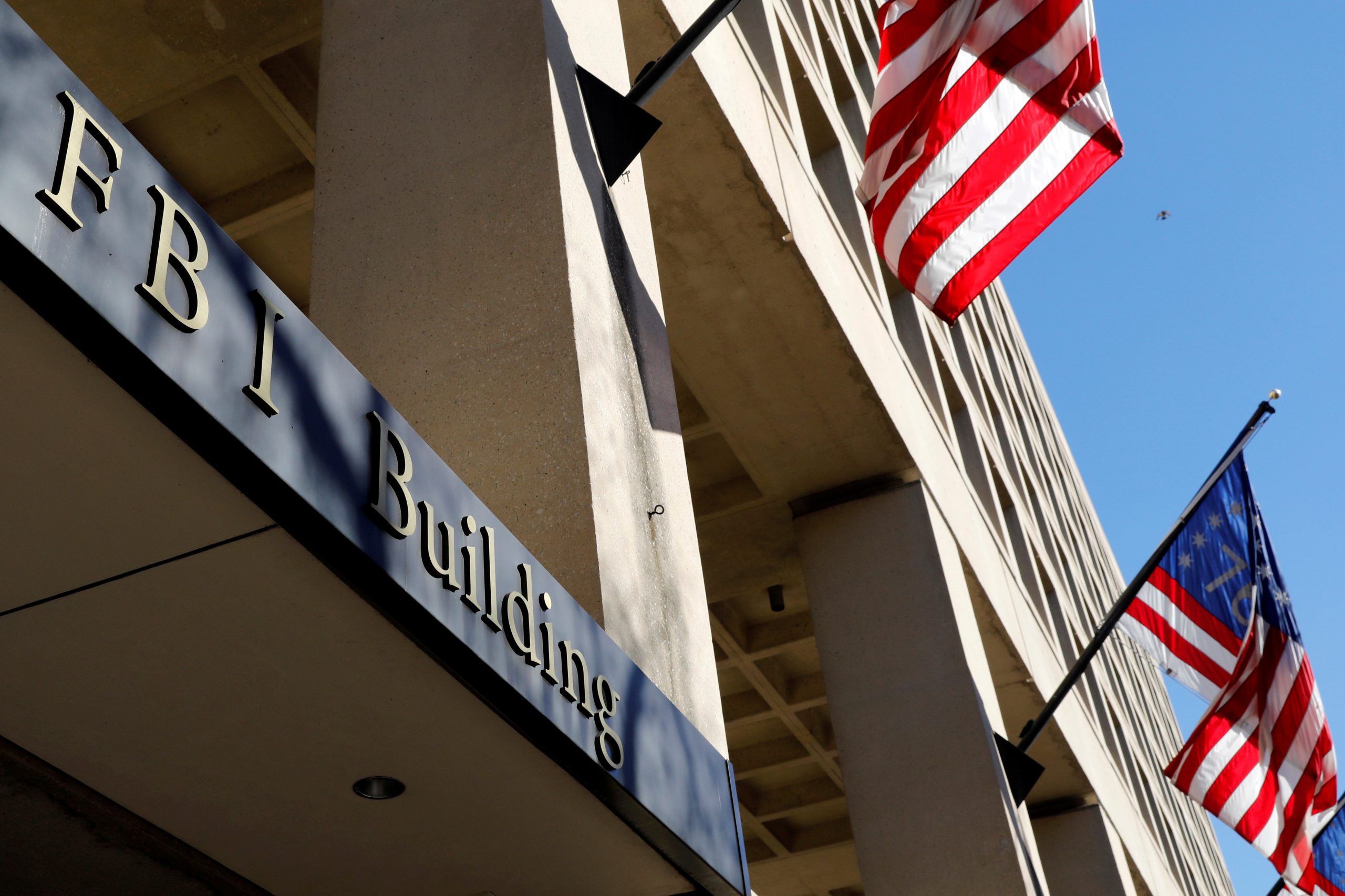 FILE PHOTO: FBI headquarters building is seen in Washington FILE PHOTO: FBI headquarters building is seen in Washington, U.S., December 7, 2018. REUTERS/Yuri Gripas/File Photo YURI GRIPAS
