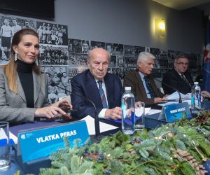 02.12.2019., Zagreb - Godisnja skupstina GNK Dinamo. Mirko Barisic, Vlatka Peras. 
Photo: Luka Stanzl/PIXSELL