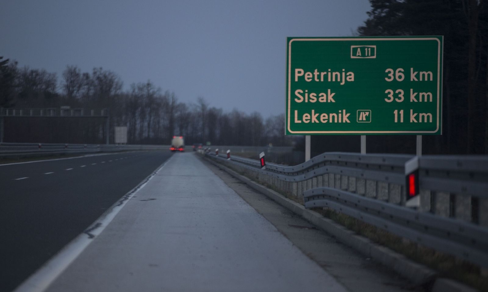 09.03.2021., Lekenik - Hrvatske autoceste objavile su javno nadmetanje za dovrsetak gradnje autoceste A11 Zagreb - Sisak, dionicu od Lekenika do cvora Sisak. HAC je krenuo u realizaciju tog projekta vrijednog 300 milijuna kuna sukladno odluci Vlade RH od 4. veljace. Ocekuje se da dionica bude zavrsena do 2023. godine. Photo: Zeljko Hladika/PIXSELL