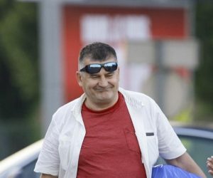18.06.2009. Zagreb ,Hrvatska - Miroslav Kutle pusten je nakon razgovora u Heinzlovoj. 
Photo: Igor Kralj/24sata