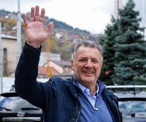 09.11.2019., Sarajevo, Bosna i Hercegovina - Zdravko Mamic uziva u setnji Sarajevom.
Photo: Armin Durgut/PIXSELL