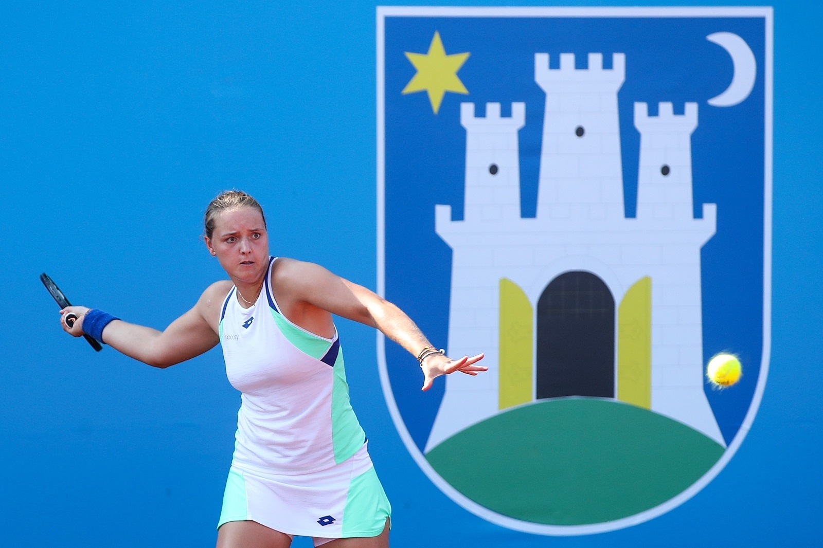 15.09.2020., Zagreb - Teniski centar Maksimir, ITF Zagreb Ladies Open: Ana Konjuh CRO - Jule Niemeier GER. 
Photo: Goran Stanzl/PIXSELL