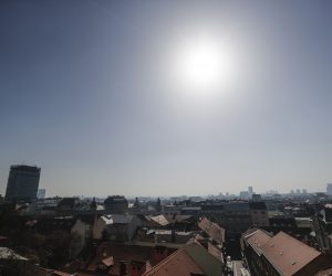 26.02.2021., Zagreb - Suncano i lijepo vrijeme u Zagrebu. Photo: Slavko Midzor/PIXSELL