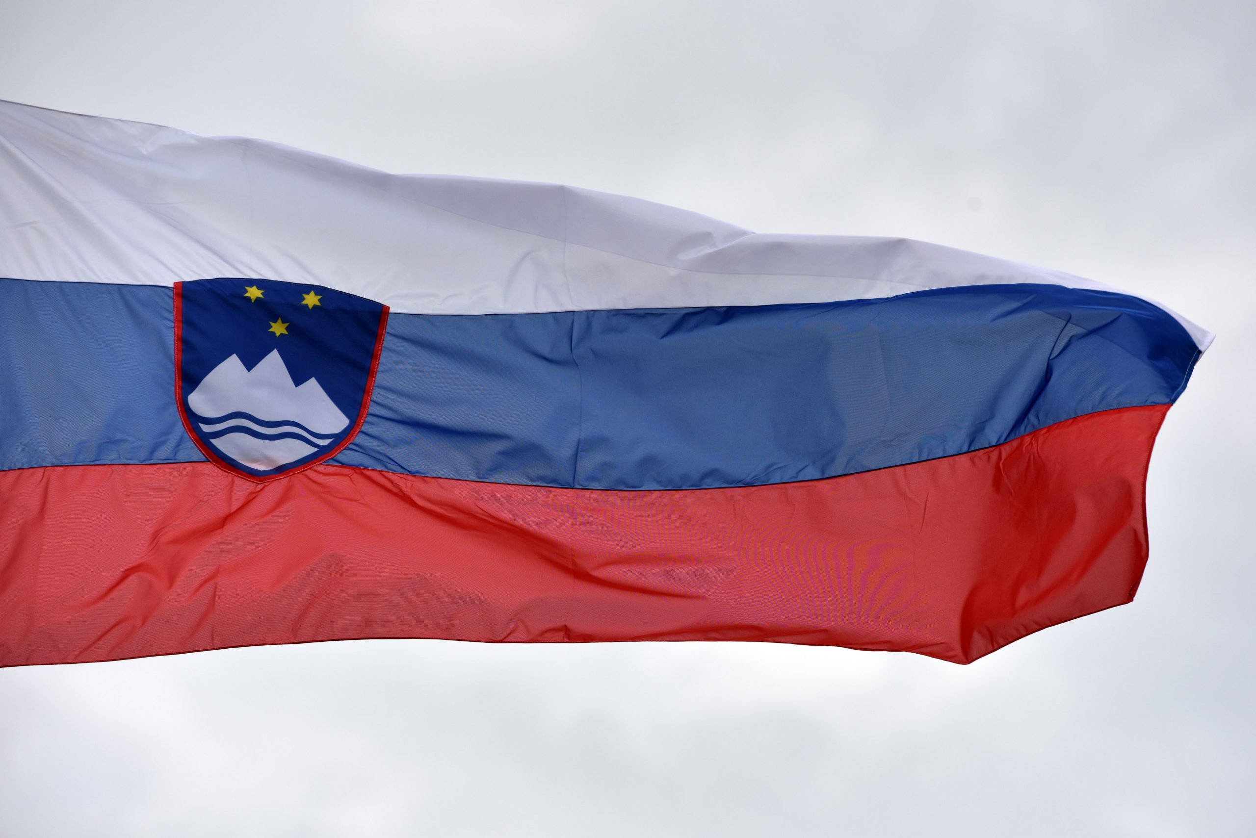 29.05.2019., Sibenik - Drzavna zastava Republike Slovenije.
Photo: Hrvoje Jelavic/PIXSELL