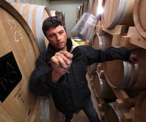 24.03.2011. Istra - Brtonigla 
Vinarija CAPO , upravitelj vinarije Elvis Visintin.
Photo: Robert Anic/PIXSELL