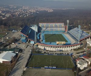 08.01.2020., Zagreb - Fotografija stadiona Maksimir iz zraka. Photo: PIXSELL