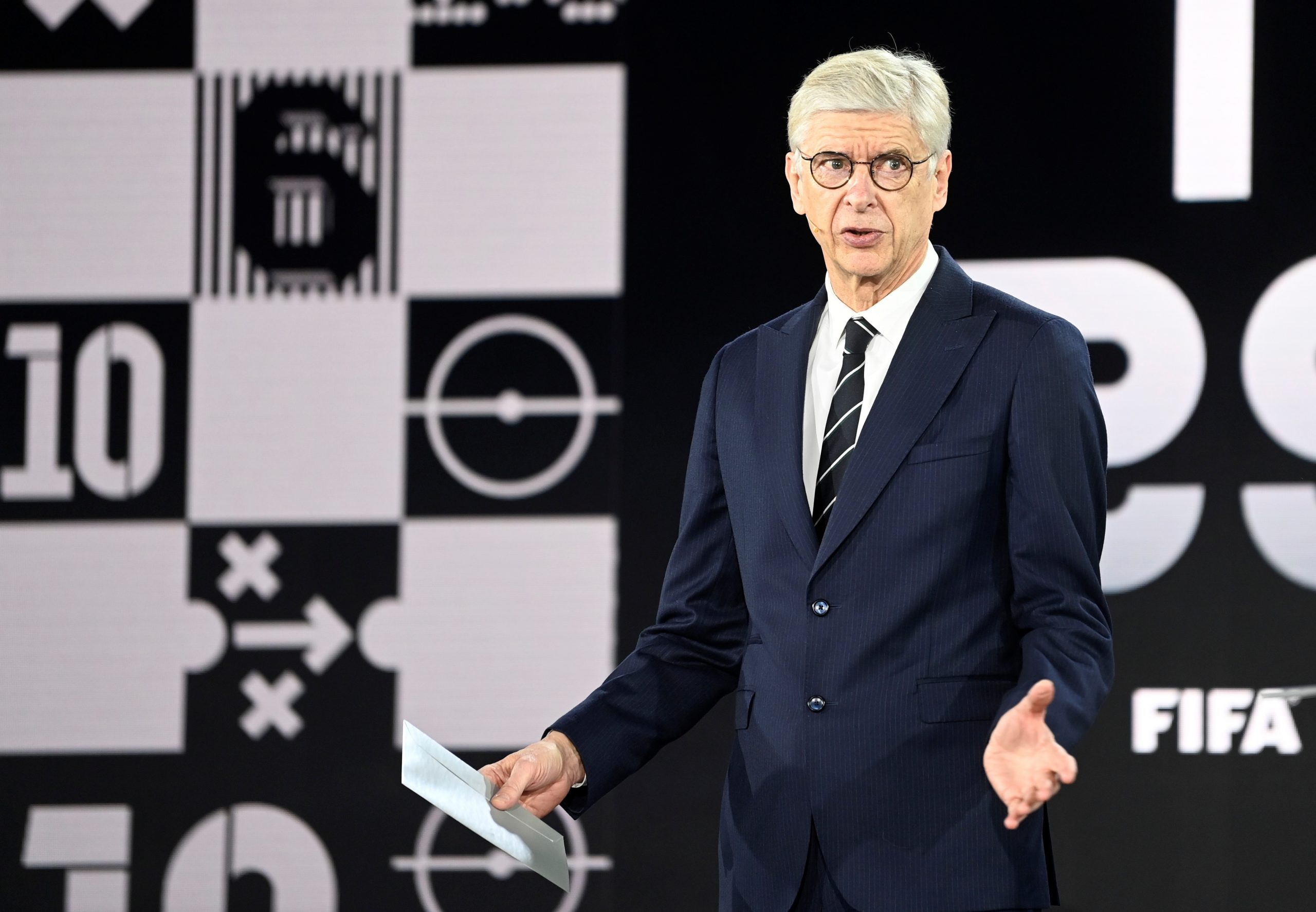 FILE PHOTO: The Best FIFA Football Awards FILE PHOTO: Soccer Football - The Best FIFA Football Awards - Zurich, Switzerland - December 17, 2020 Arsene Wenger during the awards Pool via REUTERS/Valeriano Di Domenico/File Photo VALERIANO DI DOMENICO
