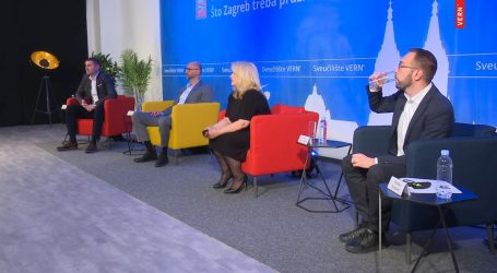 Debata: Četvero kandidata za gradonačelnika Zagreba o planovima za grad, stadionu, žičari, obnovi od potresa, gaming industriji