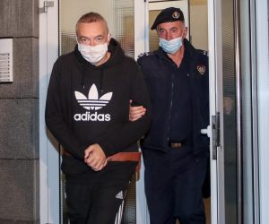 05.10.2020., Zagreb  - Policija dovela Dragana Kovacevica, bivseg sefa Janafa, na pretres nekretnine koju je koristio. 

Photo: Igor Kralj/PIXSELL