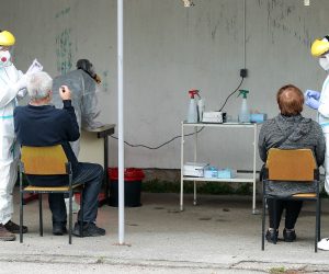 07.05.2021., Zagreb - Testitanje na koronavirus u Domu zdravlja Spansko. 
Photo: Goran Stanzl/PIXSELL