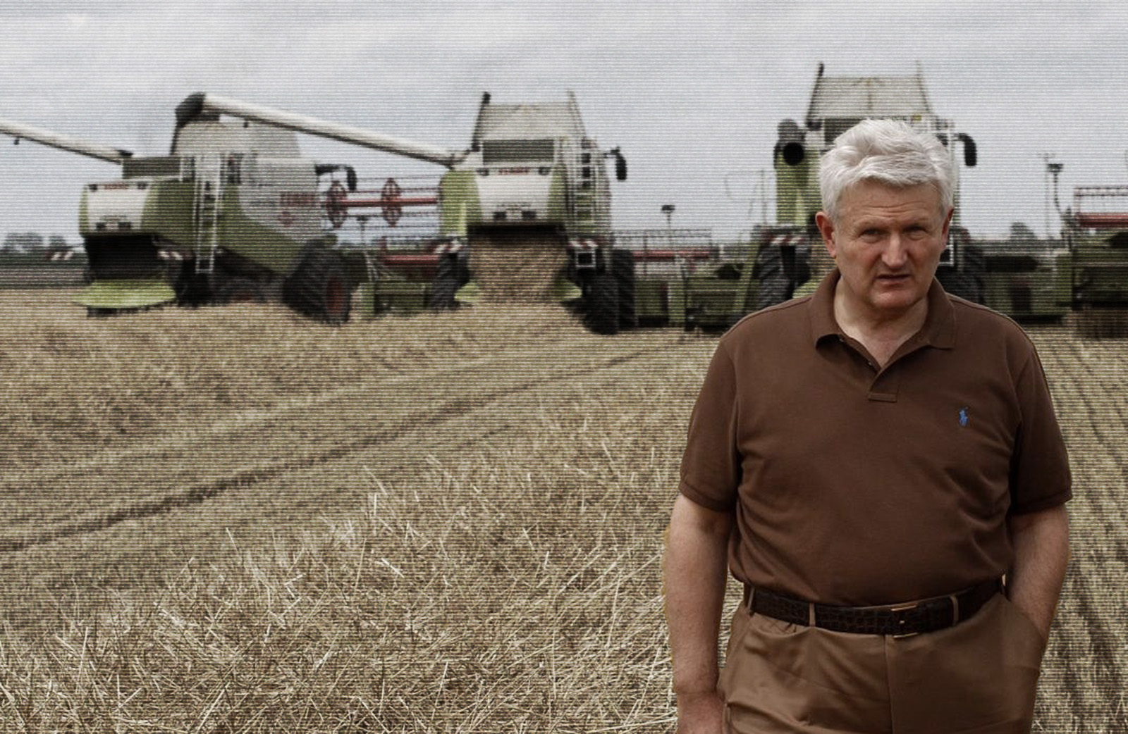 04.07.2001., Knezevo - Tvrtka Belje predstavila pocetak zetve psenice na svojim poljima. Ivica Todoric i Matija Brlosic. 
Photo: Marko Mrkonjic/PIXSELL
