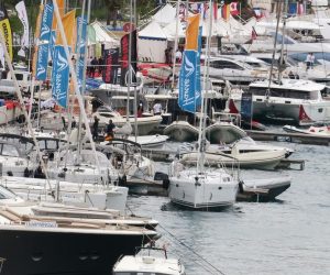 13.04.2016., Split - Na zapadnoj obali otvoren je 18. Croatia Boat Show. Veci broj izlagaca u odnosu na protekle godine najavljuje oporavak nautickog sektora.
Photo: Ivo Cagalj/PIXSELL