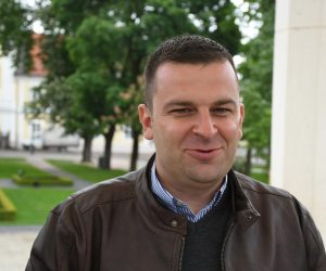 17.05.2021., Bjelovar - Dario Hrebak potvrdio novi mandat gradonacelnika vec u prvom krugu uvjerljivom pobjedom od 66,68% osvojenih glasova. 
Photo:Damir Spehar/PIXSELL