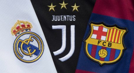 UEFA privremeno obustavila disciplinski postupak protiv Barcelone, Real Madrida i Juventusa