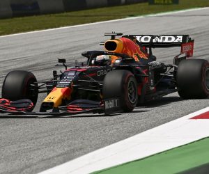 epa09302500 Dutch Formula One driver Max Verstappen of Red Bull Racing in action during the third practice session of the Formula One Grand Prix of Styria at the Red Bull Ring in Spielberg, Austria, 26 June 2021. The 2021 Formula One Grand Prix of Styria will take place on 27 June.  EPA/CHRISTIAN BRUNA